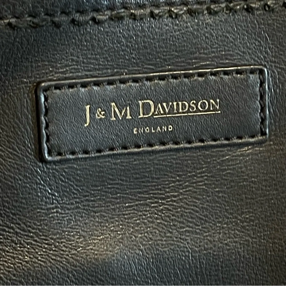 J&M DAVIDSON Rio 07314/141 Women's Leather Shoulder Bag Boho Bohemian Black‎